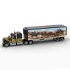 City Car Model MOC Building Bricks Popular Movie Trailer Modular Technology Gifts Holiday Assemble Children Toys Suit