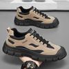Men's Shoes Spring New Breathable Construction Site Work Non-slip and Wear-resistant Work Shoes Men's Sports and Leisure Labor Insurance Shoes Men's