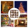 Christmas Balls 9 Pieces Holiday Decor Shatterproof Christmas Tree Decorative Baubles For Home Winter Holiday Indoor Wall Window