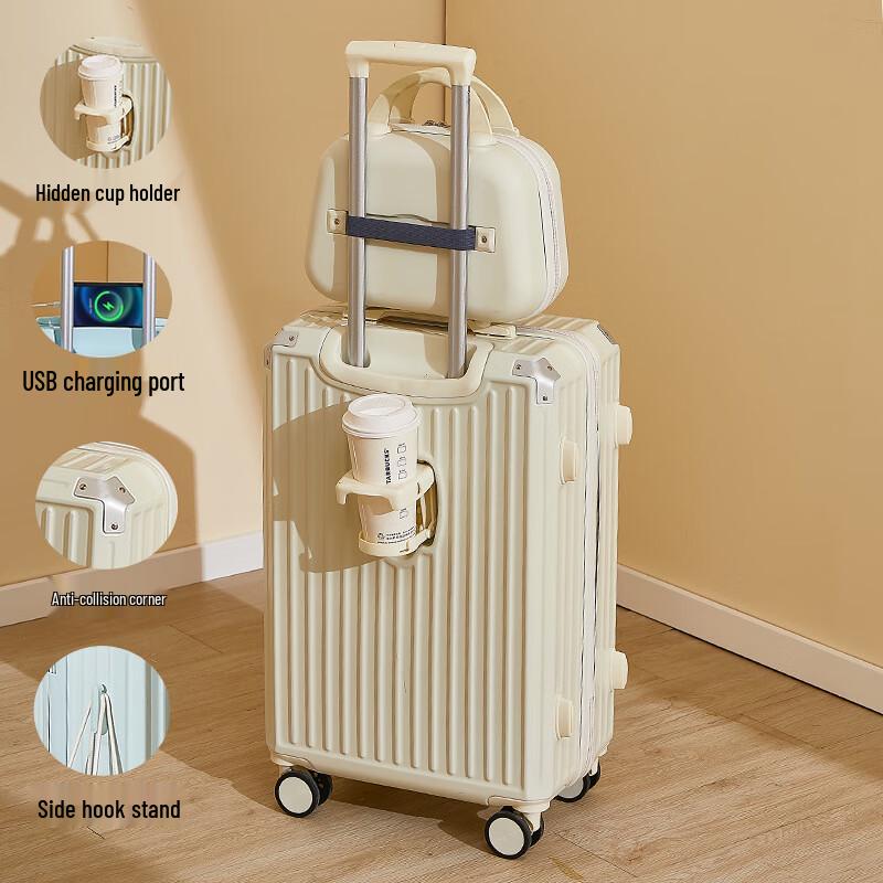 Yuzhan Durable Carry-on Travel Suitcase 26 inch