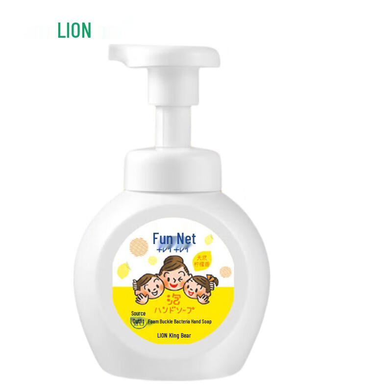 Lion Natural Lemon Scent Antibacterial Foam Hand Soap
