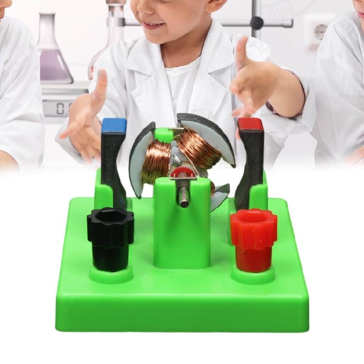 Offener Gleichstrommotor Physik Lehr-Motor Elektrizitätsexperiment Gleichstrommotor für den Unterricht im Klassenzimmer