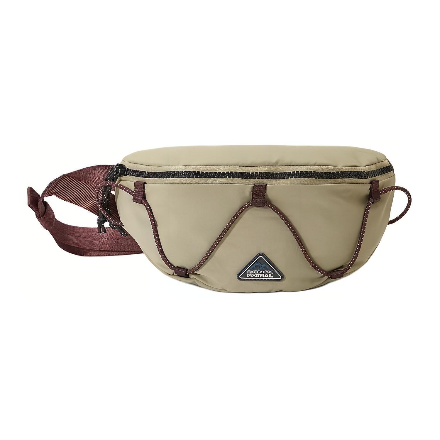 

Skechers Lightweight Waterproof Sports Zipper Waist Bag Unisex Waist Bag Pepper L224U019-013N Pepper Beige