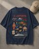 Japonya Japan T-Shirt, Japanese Travel Graphic Tee, Vintage Japan Shirt, Japanese Culture Tee, Unisex Washed Navy T-Shirt