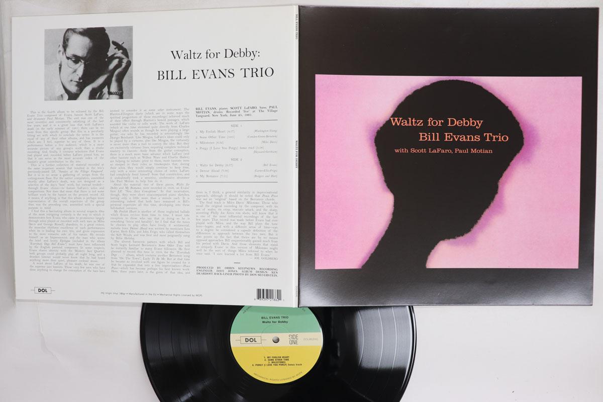 Виниловая пластинка BILL EVANS  Waltz For Debby DOL862HG DOL Европа Джаз Б/у