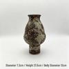 Wabi-Sabi Retro Ceramic Vase: Chinese Style for Living Room and Tea Room Flower Arrangements
