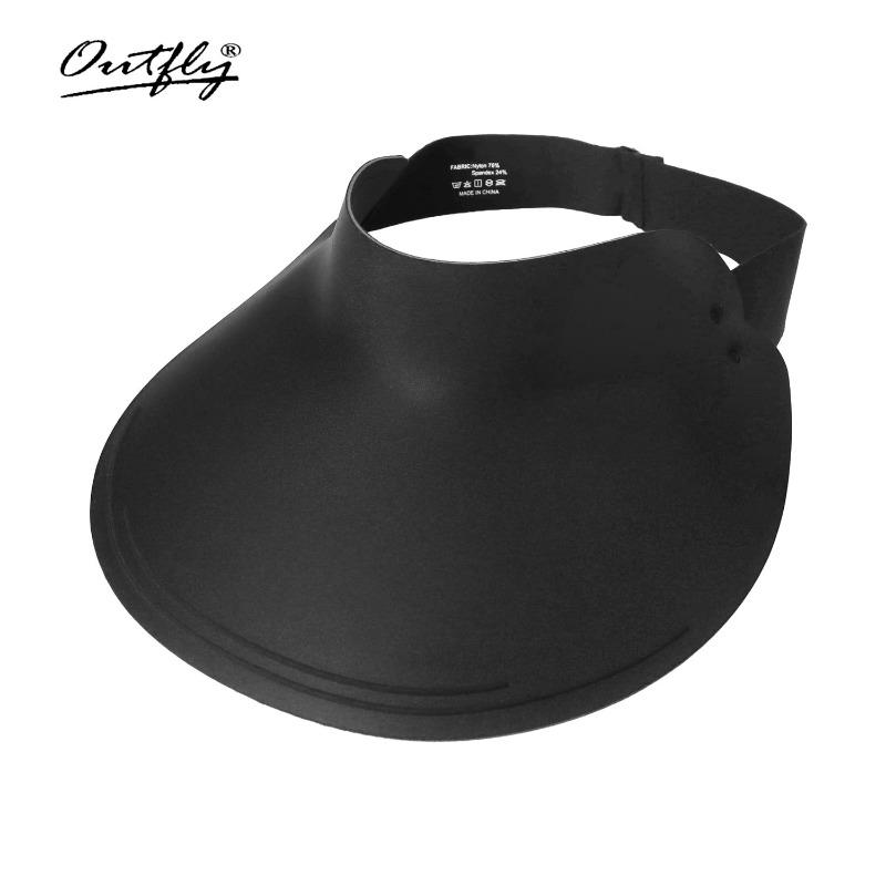 Empty Top Sun Protection Hat Women's Summer Seamless Integrated Anti-ultraviolet Sun Hat Topless Hat New Sun Hat