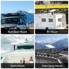 Anti Shock Metal Roof Pipe Mounting Bracket Rack Stand  Universal Vehicle Compatibility For Adventure Travel Accessories