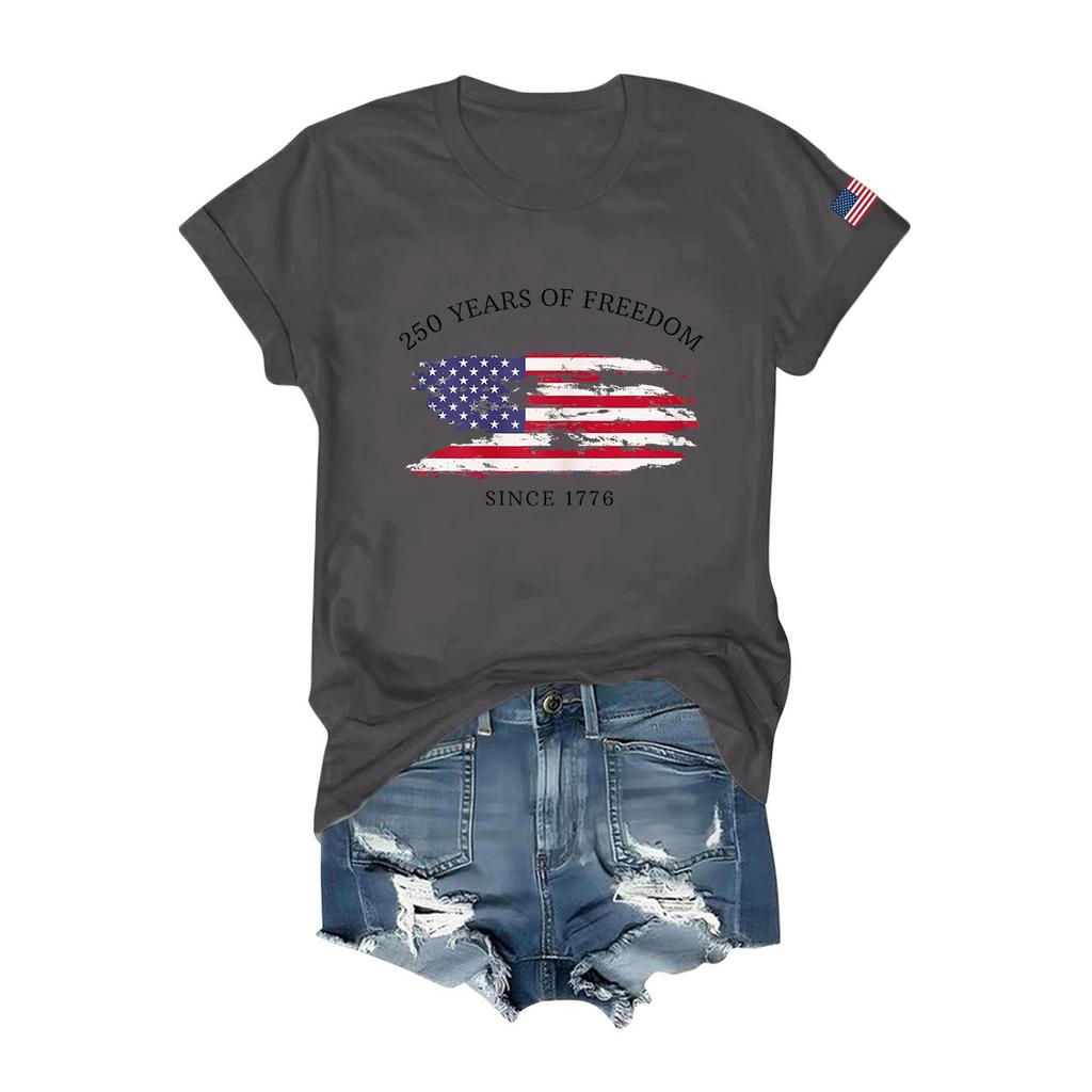 Womens T Shirts Short Sleeve Shirts Pullover Summer Spring Tops Blouses