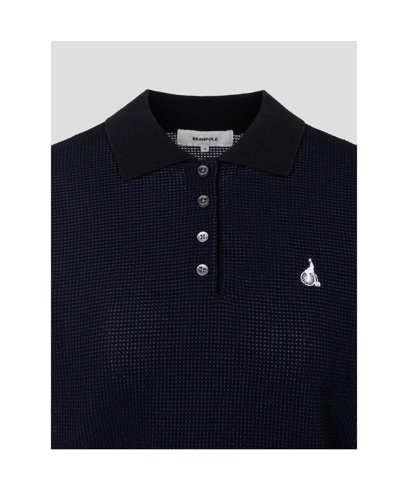 Binpolleidiseu Sol Sol Collar Neck Sweater Black (Bf6451C015)