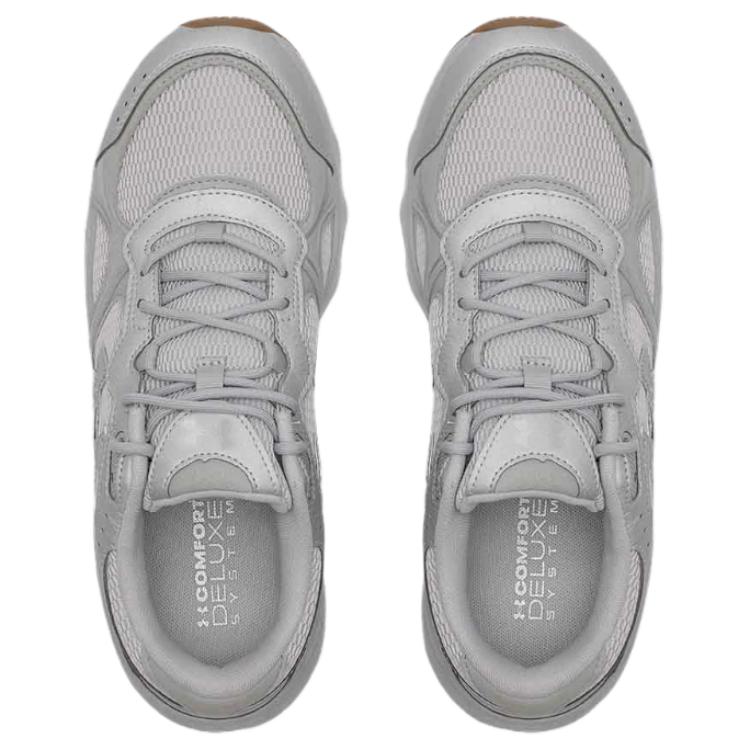 Under Armour Charged Vantage Lux2 Low Top Lifestyle Shoes Women Sneaker Silver Gray 3028449-099