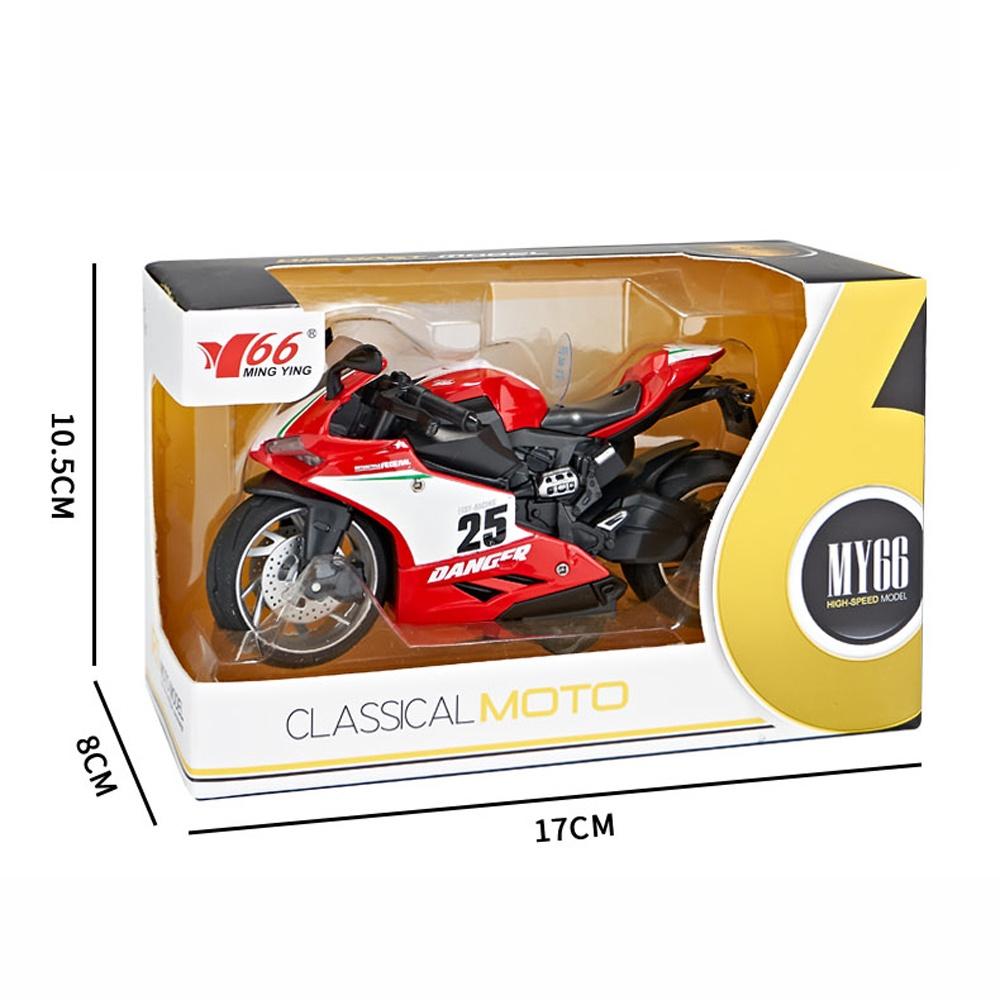 KLT 1:12 Ducati Motorcycle alloy model car for kids cars toys for boys toys for kids