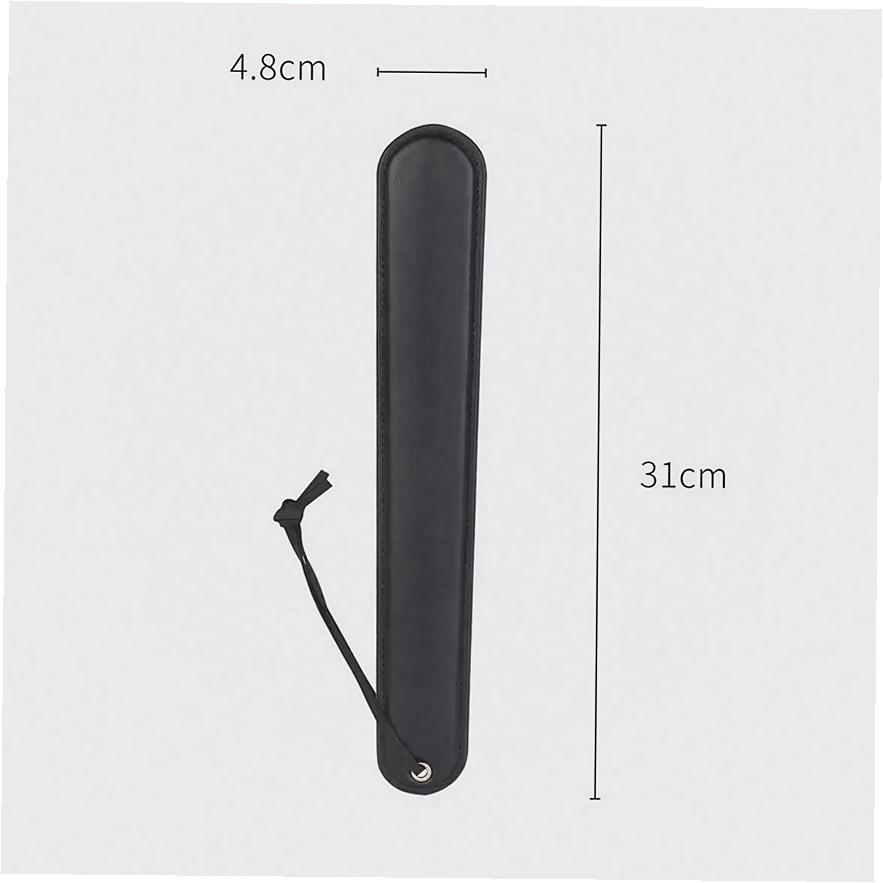 Round Head Spanking Paddle Soft PU Leather Beat Design Bondage Whip For Couples Adult Sex Toys 18+