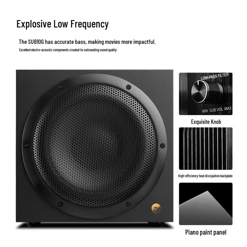 HiVi RM600A HT 5.1 Channel Home Theater Speaker System (CN Version)
