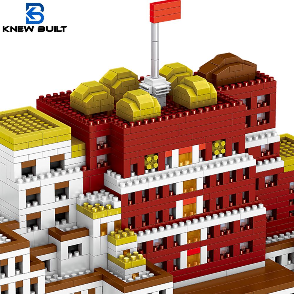 Potala Palace 3D Plastic Model Architecture Micro Bricks for Adults Building Blocks Toy Kits Assemble Decoration Killer Time