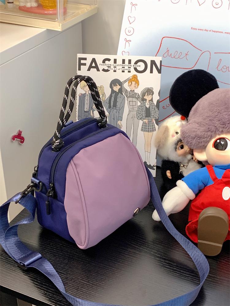 

Универсальная нейлоновая сумка: Легкая сумка через плечо, рюкзак, кроссбоди и сумка для телефона для повседневных путешествий Without pendant фиолетовый