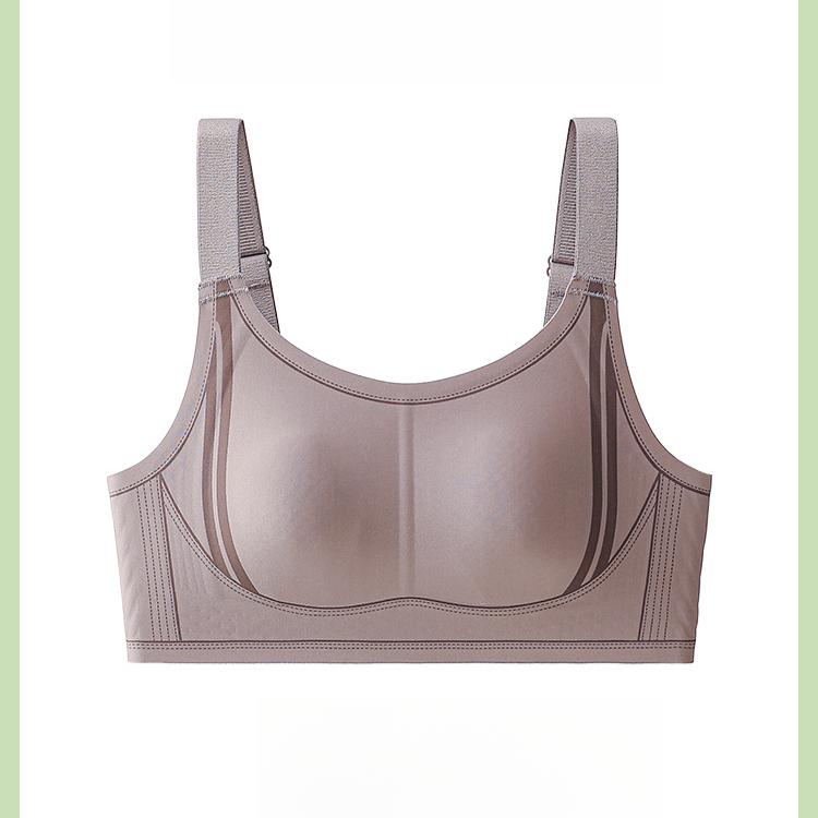 Seamless Lingerie Women's Thin Frameless Bra Strapless Bra Anti-glare Rabbit Ear Cup Vest Style Bra Push Up Bra