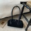 Retro Baguette Bag, Simple Pillow Bag, Simple Underarm Bag, Fashionable and Casual Single-shoulder Bag for Women