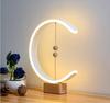 Heng Balance Lamp Creative Gift Magnetic Lamp LED Home Lamp Night Lamp Night Ball Magnetic Break Decor Decor Night Drop | LED Table Lamps