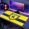 Hellas Verona FC Aufdruck Kissen Rutschfest Laptop Tablet Großes Mauspadd XXL Matte Mini-PC Spielmatte Mit Verriegeltem Rand