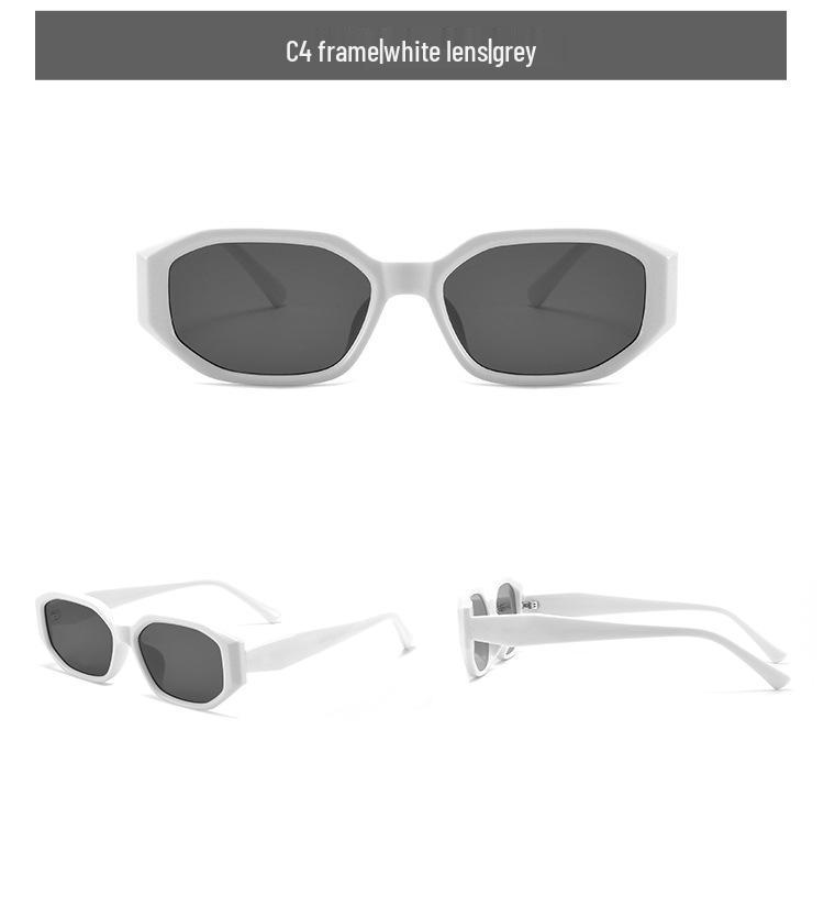 

DR.LOLLY Women s Pink Cat-Eye Sunglasses, High-End Polygon Design, UV Protection, 2024.