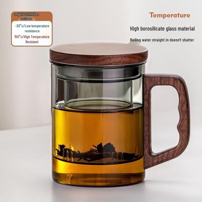 YIHUTEA Tea Infuser Glass Bottle
