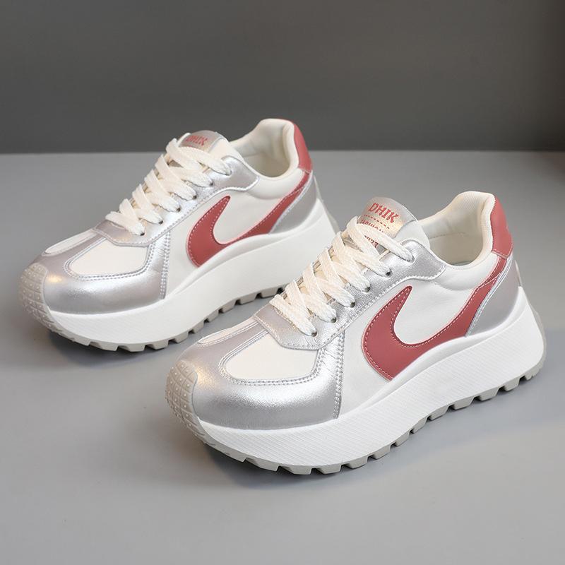 

BN001-1 Новые женские дорожные туфли L, весенне-летние, повышенная удобная обувь, универсальные туфли для папы, дышащая, износостойкая с толстой подошвой 35