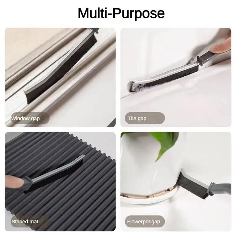 Bathroom Gap Brush, Multifunctional Cleaning Brush, Hard Bristle Brush, Crevice Multi-functional Gap Brush, Extremely Fine Gap Brush