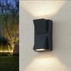 Waterproof Double Head Outdoor Wall Light for Balcony, Terrace, Garden, Doorway, and Aisle - Modern Minimalist Design