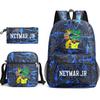 Sac à dos inspiré de Neymar pour adolescents et étudiants - Compatible avec ordinateur portable 15 pouces - Tissu Oxford léger - Sac à dos à double bretelle avec
