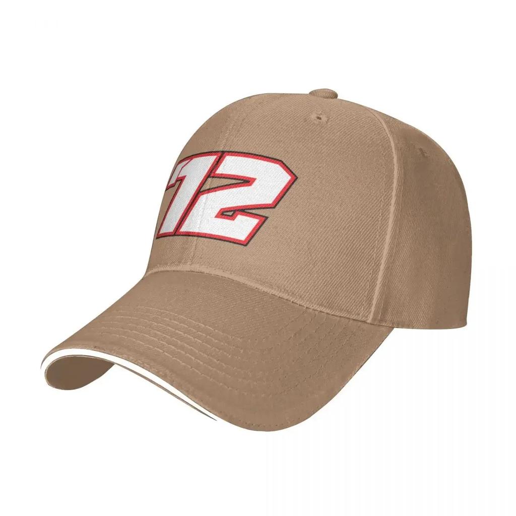 Lucky Number #72 Sport Baseball Caps Women Motorcycle Racing Personalized Female Beach Dad Hats Peaked Cap