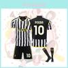 Premium 2324 Juventus Heimfußballtrikot Mit Socken 10 Aufdruck Polyesterfaserstoff