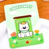4Pcs Cartoon Magnetic Bookmark Cute Puppy Page Clips for Students Readers Non-Slip Reusable Reading Accessory for Journaling Office School Gifts