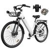 Bicicletta Elettrica Pixar C1 Pro Motore 250W Freni a Disco Idraulici Velocità Massima 25Km/h Ruota 27.5" E-bike da Pendolarismo Urbano 36V 18Ah Display LCD 7 Velocità