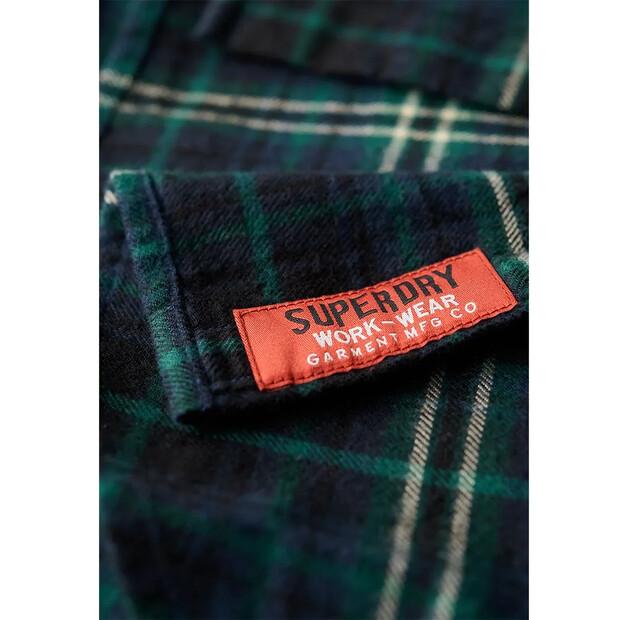 Superdry Lumber рубашка с длинным рукавом