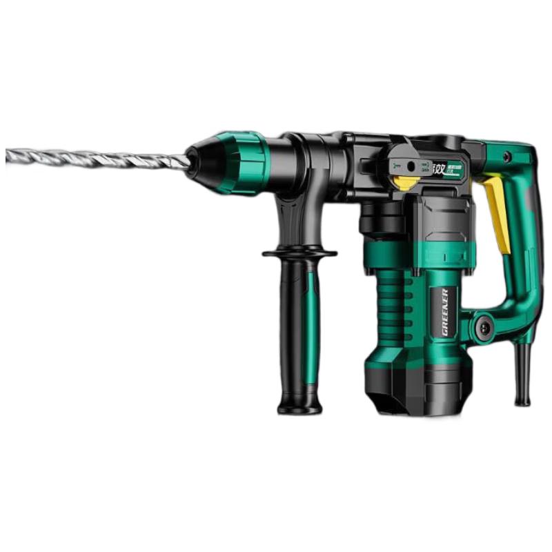 

Heavy-Duty 2-in-1 Electric Rotary Hammer & Demolition Drill CN plug (adapter included)