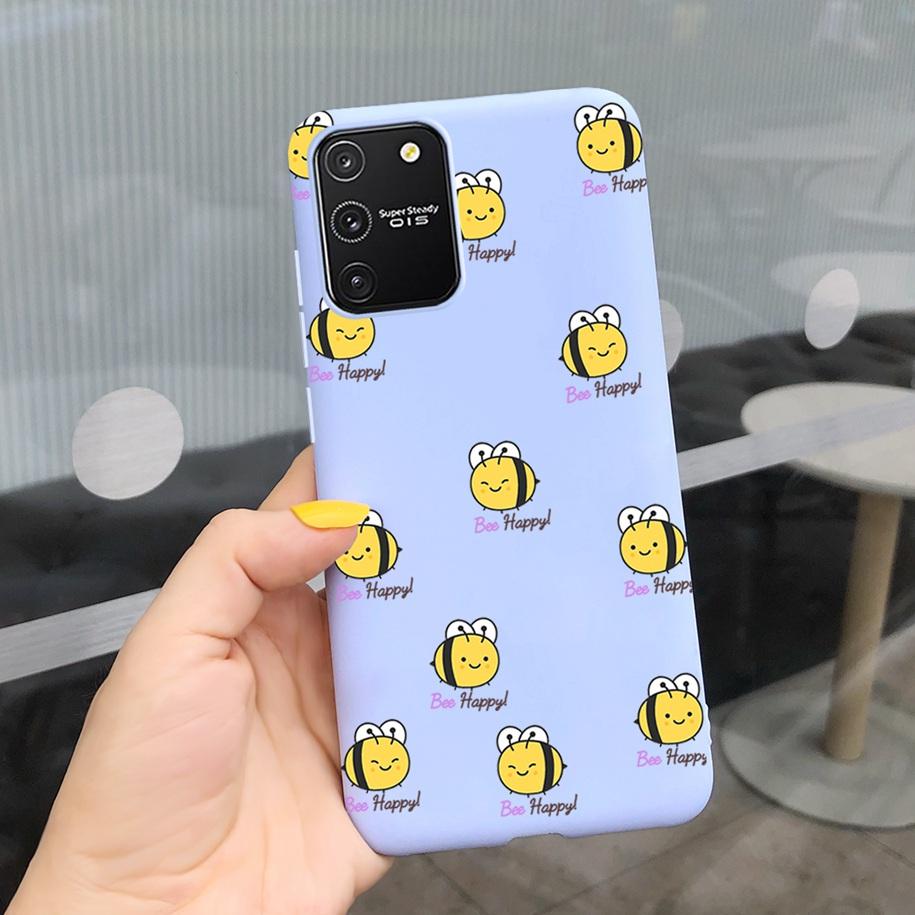For Samsung Galaxy S10 Lite 2020 Case Colorful Flower Silicon Soft Back Cover For Samsung S10 Lite 2020 S5 S10lite SM-G770F Etui