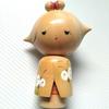 Kokeshi doll Retro wooden sosaku cute girls Japanese Kimono Ornament Japan