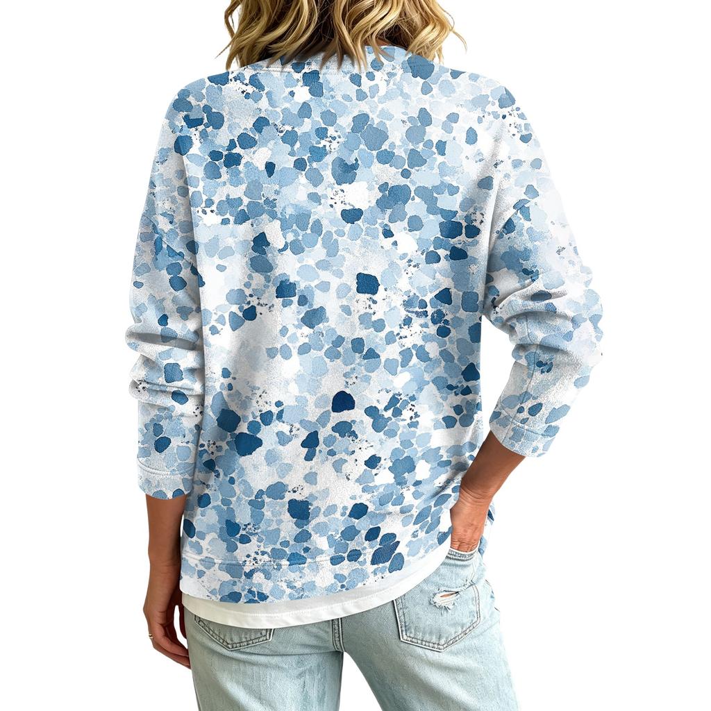 Women's Casual Vintage Floral Print Button Front Jacket for Everyday Outfits
