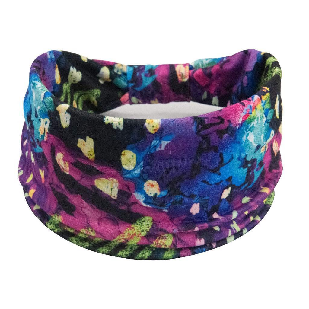 Bohemian Cashew Yoga Übung Stirnband Anti Schweiß und Feuchtigkeit Absorbieren Elastische Baumwolle Stirnband Knoten Stirnband