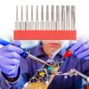 12Pcs 50/75/100mm Security Blossom Bit Set 1/4inch Hex Shank Magnetic Star Screwdriver Bit Set Magnetic Screw Driver