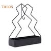 Metal Incense Coil Holder with Ash Catcher Tray Cat Ear Pine Tree Repellent Spiral Incense Hanger Stand Portable Incense Burner Decoration