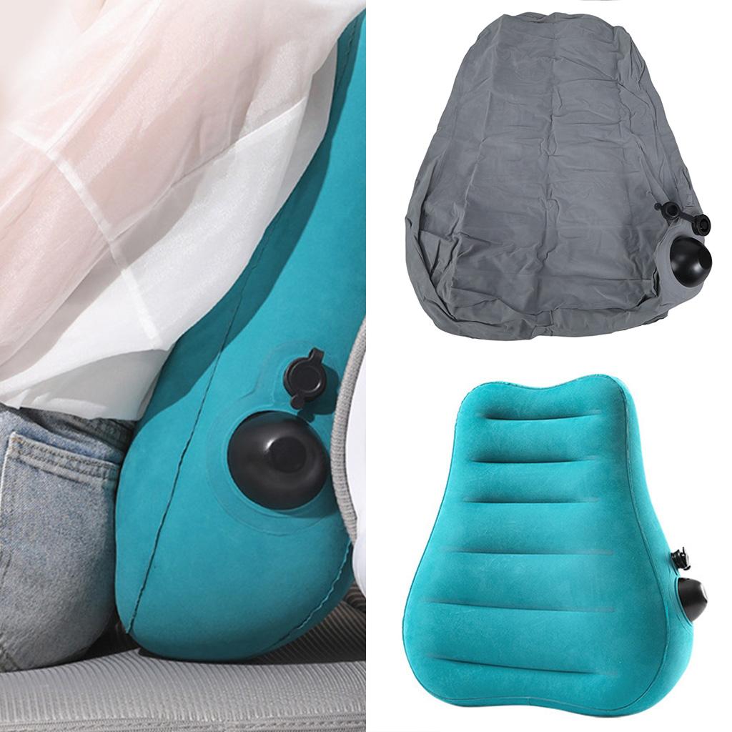 Lightweight Pressurized Air Cushions Inflatable Lumbar Pillow Support Perfect for Frequent Travelers Office Workers
