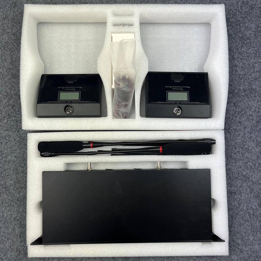 High-End U-Band Infrared Wireless Lavalier & Headset Microphone for Stage & Conference