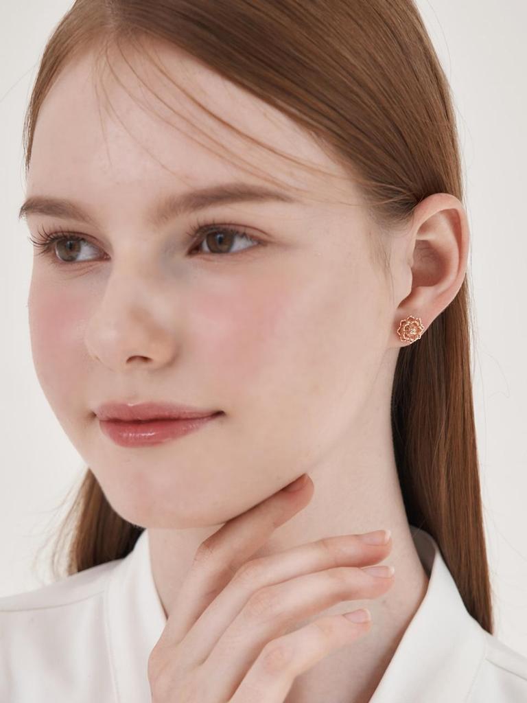 14K GF Flower Earrings C24EGF209