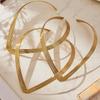 Modern V Neck Collar Jewelry Architectural Styles Stainless Steel Chain For Sensitive Skin