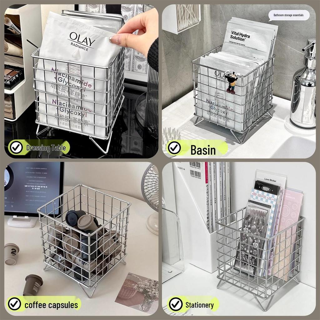 Newcomer 0.01 Vanity Case: Mask & Cosmetics Storage Box for Bathroom & Desktop