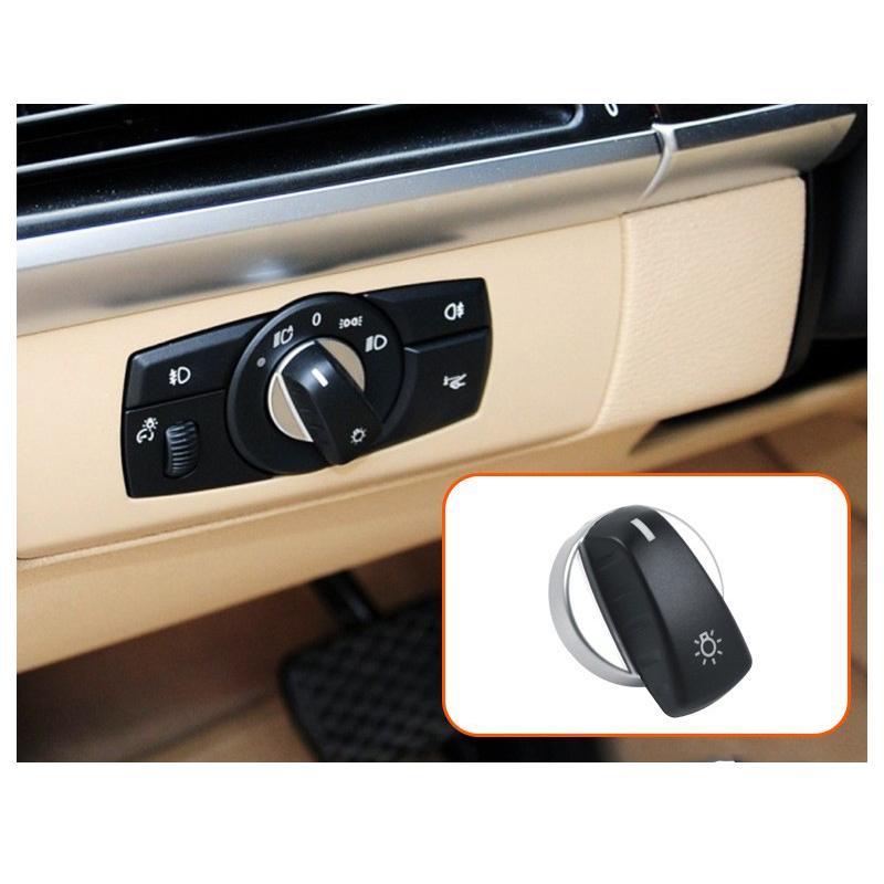 For BMW 5 Series X5 X6 Z4 Headlight Switch Knob E70 E71 Front Lighting Control Rotary Button 2007-2013 61319134725