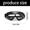 Fashionable Dog Sunglasses TPU Frame Dustproof Lens Goggles with Adjustable Strap For Beach Motorcycle Trip Daily Walks