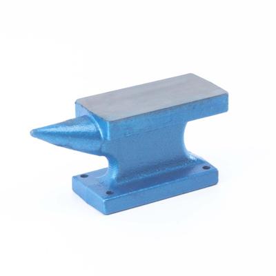 Bigorna de Chifre Único para Fabricação de Joias - 3,4 lbs Mini Bigorna de Ferro Fundido - Uma Ferramenta Maravilhosa para Fabricação de Joias e Estampagem de Metal (Blu